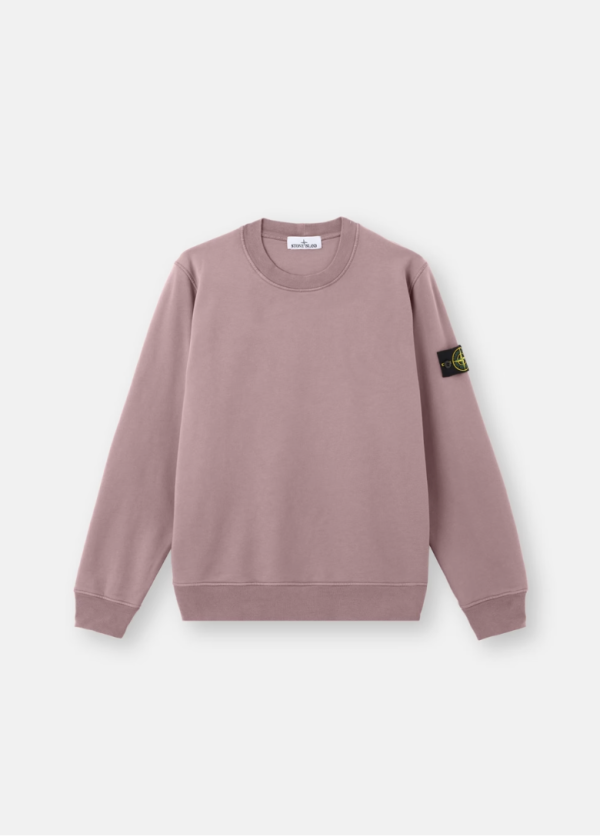 PULL GRIS VIOLINE COTON STONE