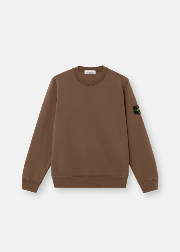PULL MARRON COTON STONE