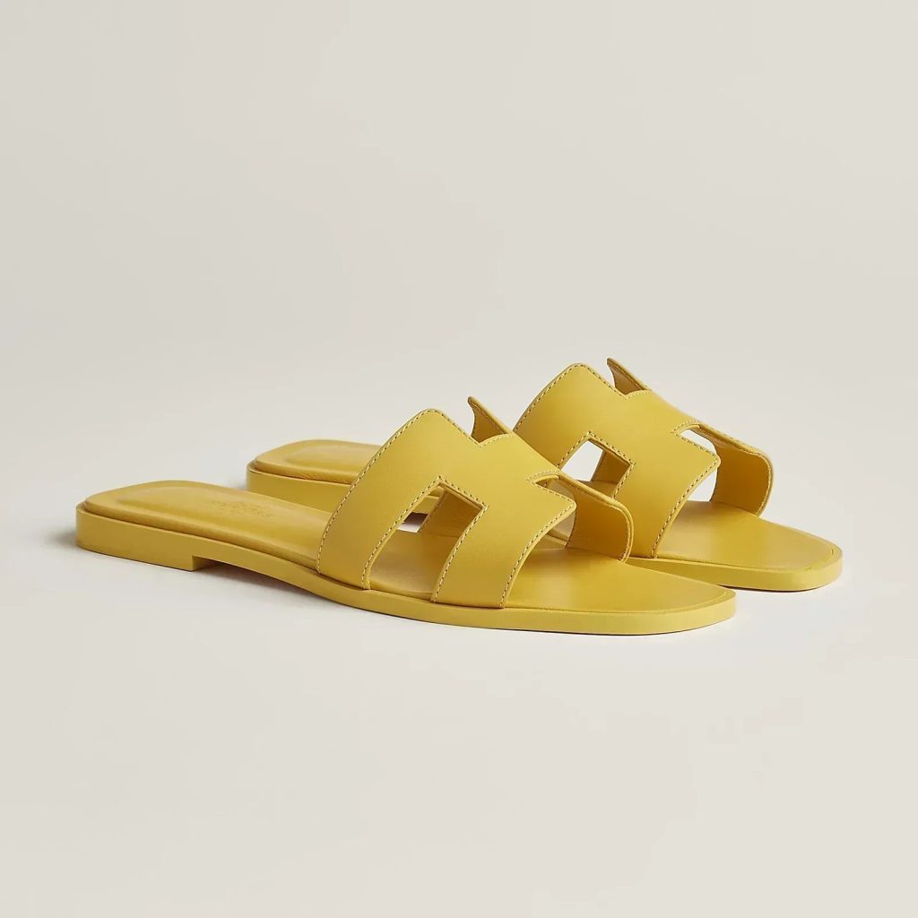 Sandales Oran – Jaune impérial