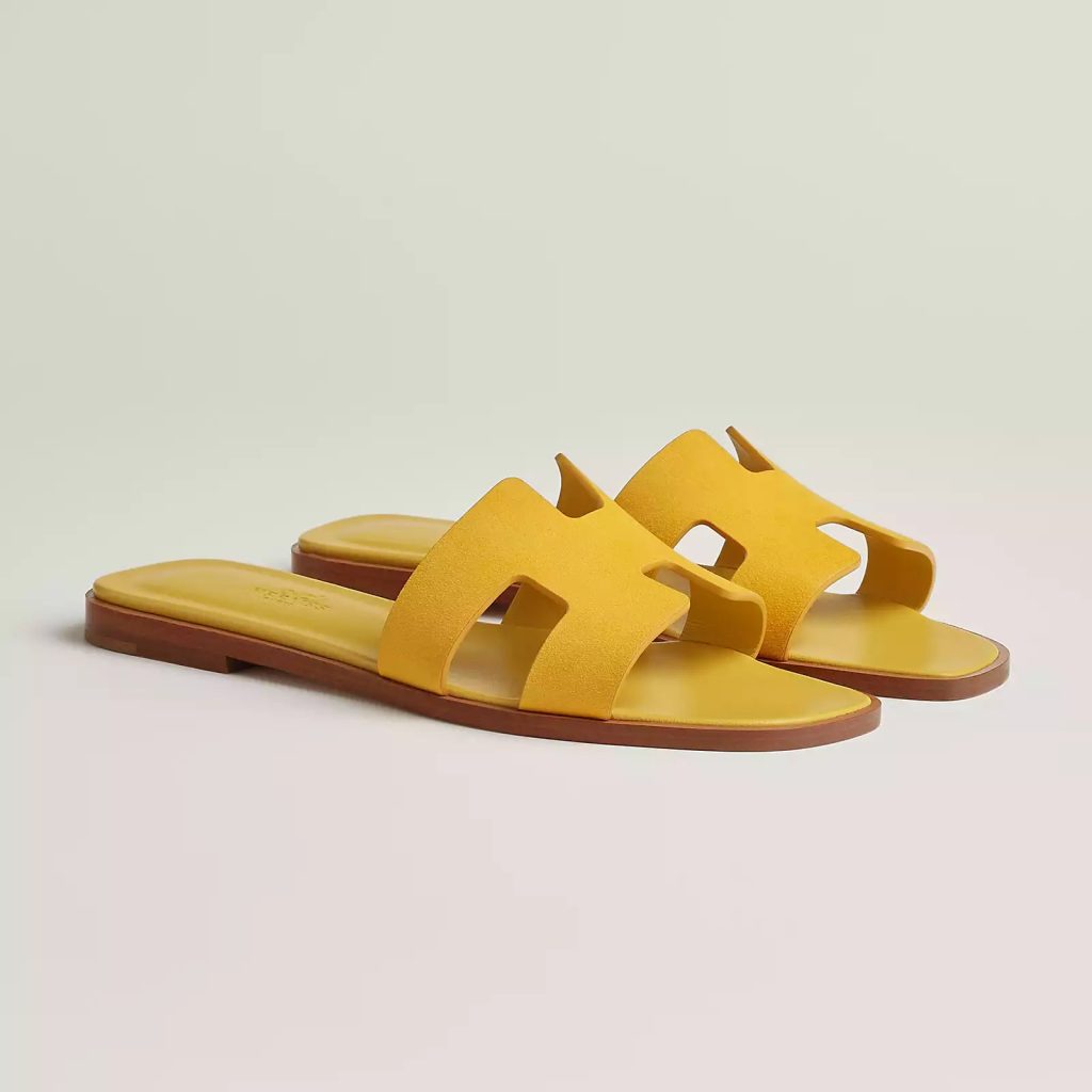 Sandales Oran – Jaune bouton d&rsquo;or